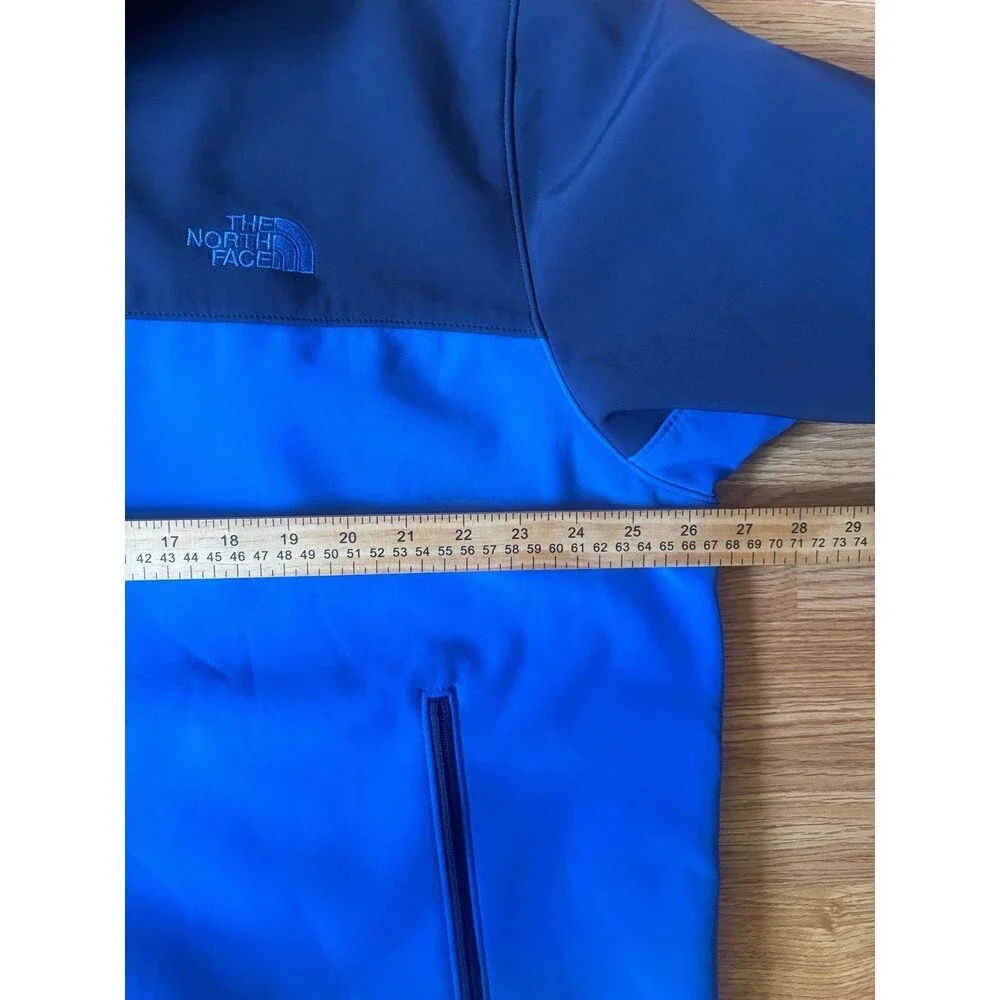 The North Face Men’s XXL Blue Softshell Full Zip Jacket WindWall Outdoor Coat